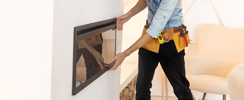 Metal Fireplace Installation in Glen Burnie, Maryland