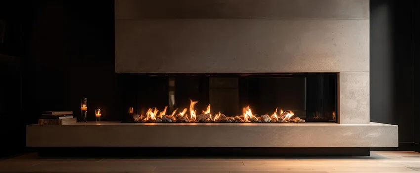 Gas Fireplace Ember Bed Design Services in Glen Burnie, Maryland