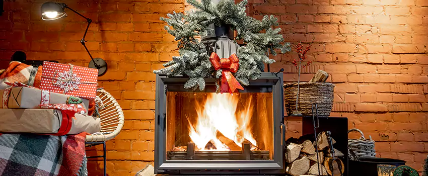Travis Industries Linear Gas Fireplace Installation in Glen Burnie, Maryland