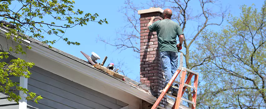 Vinyl and PVC Chimney Flashing Installation in Glen Burnie, MD