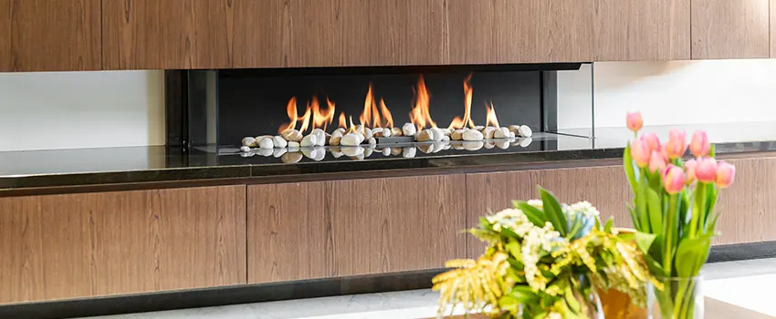 Double-height Fireplace Design Refurbishment in Glen Burnie, Maryland
