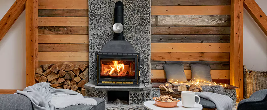 Thelin Hearth Products Direct Vent Gas Stove Fireplace Inspection in Glen Burnie, Maryland